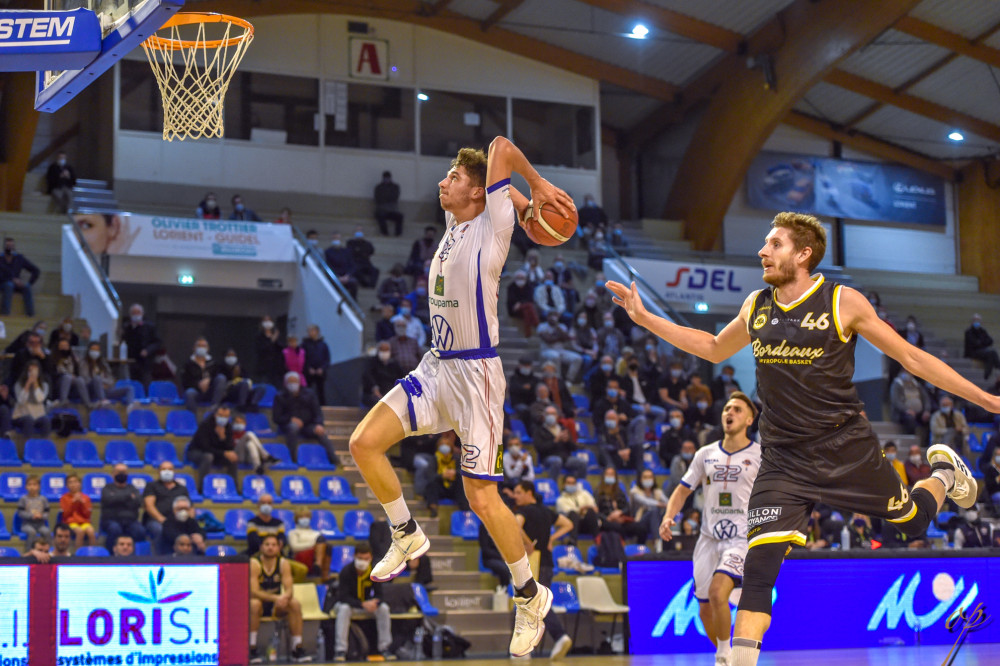 Championnat Cep Lorient Basket 80 56 Jsa Bordeaux Metropole Basket Cep Lorient Basket Ball